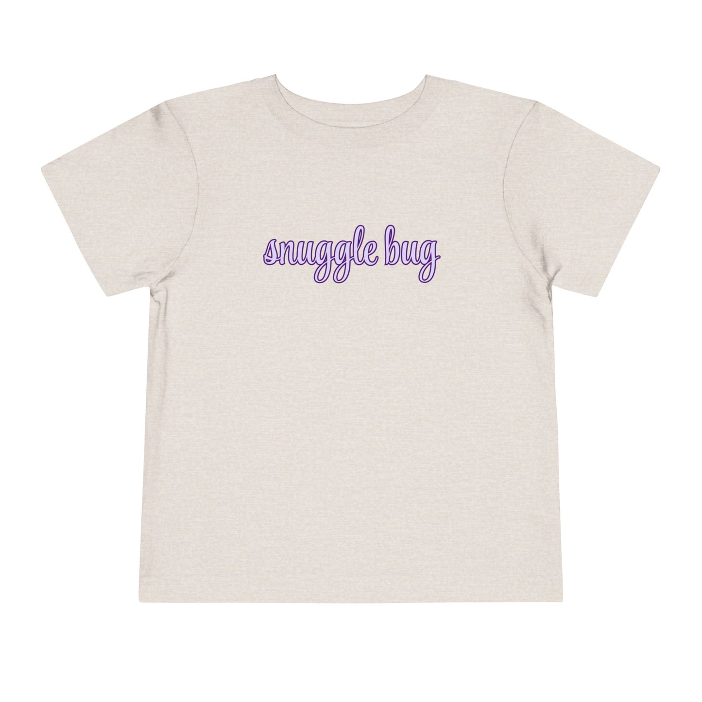 Snuggle Bug - Unisex Toddler/Kid - Front Print on Light & Dark Tees👕
