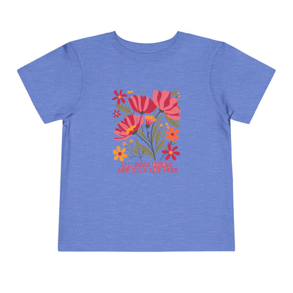 Wild & Free - Toddler Unisex - Front Print on Light & Dark Tees👕