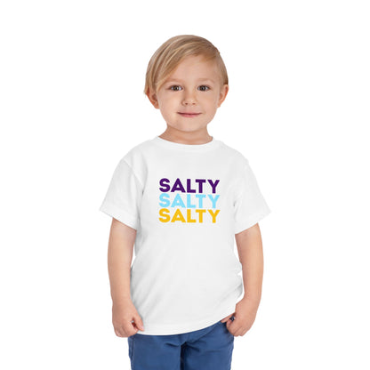 Salty Lil' Stinker - Unisex Toddler/Kid  - Front & Back Print on Light & Dark Tees👕