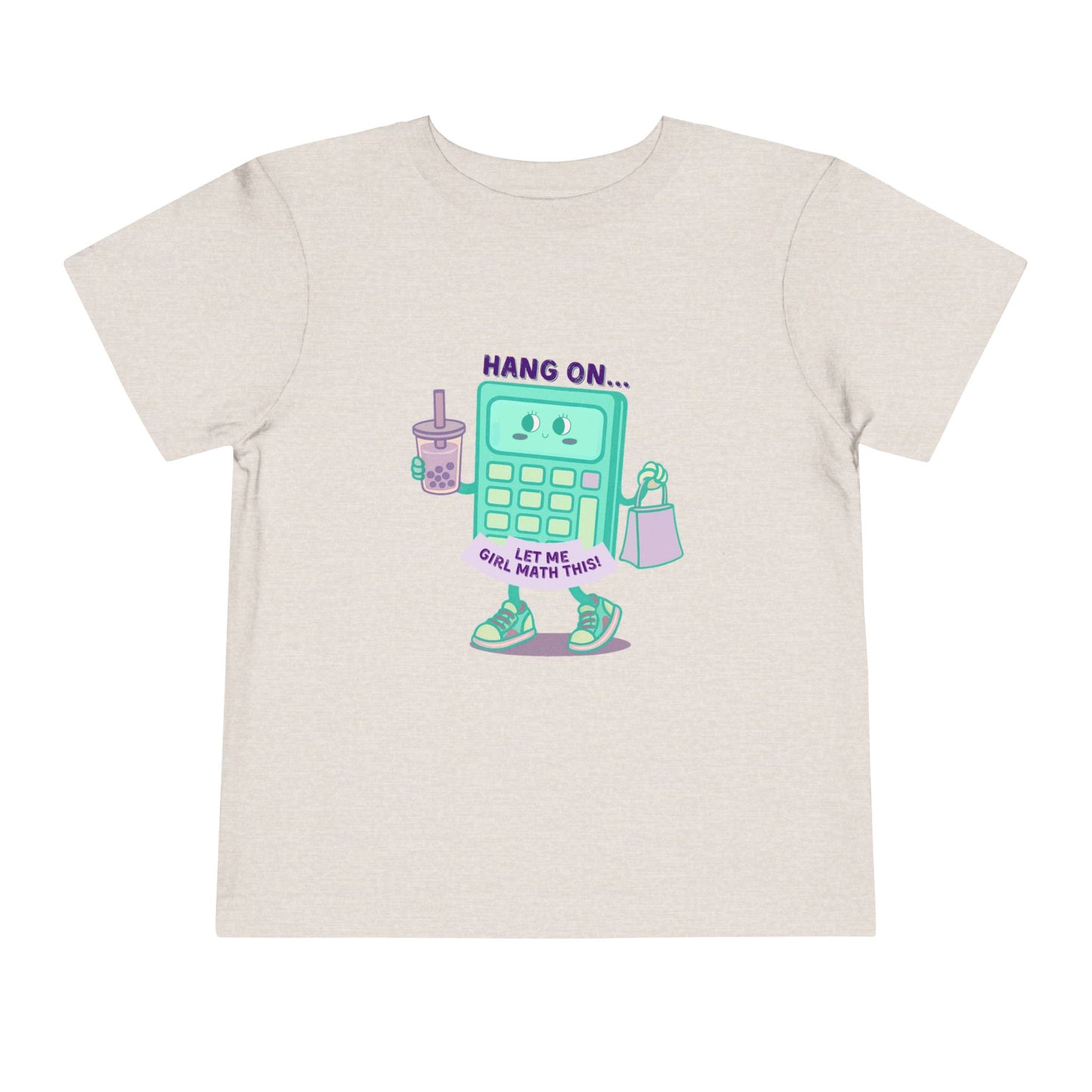Girl Math - Unisex Toddler/Kid - Front Print on Light & Dark Tees 👕