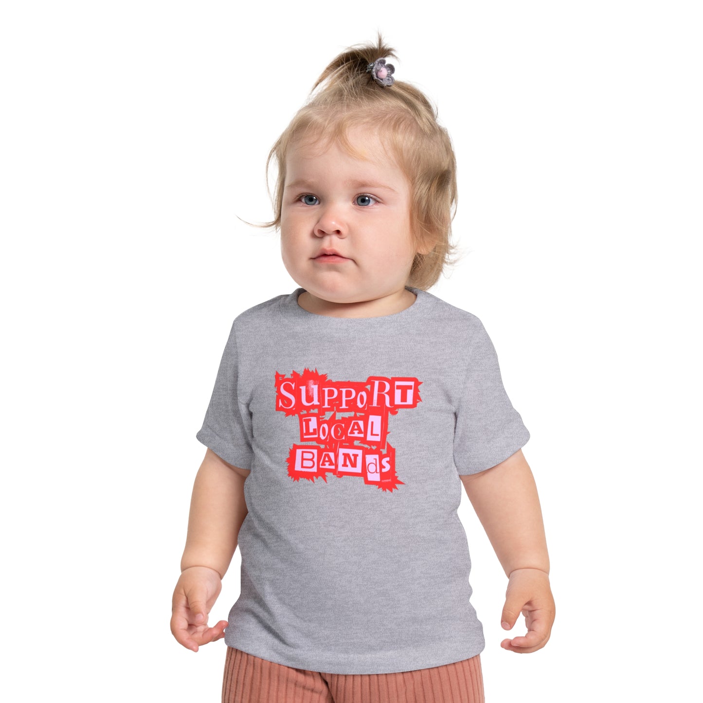 Rustic Support Local Bands - Unisex Baby/Toddler - on Light & Dark Tees👕