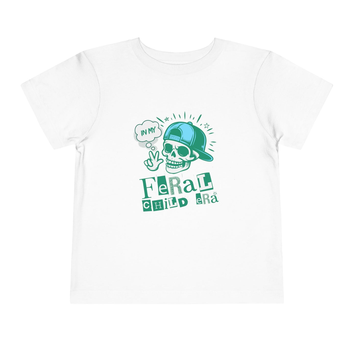 Feral Child - Unisex Toddler/Kid - Front  Print on Light & Dark Tees 👕
