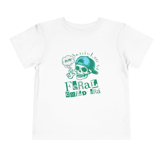 Feral Child - Unisex Toddler/Kid - Front  Print on Light & Dark Tees 👕
