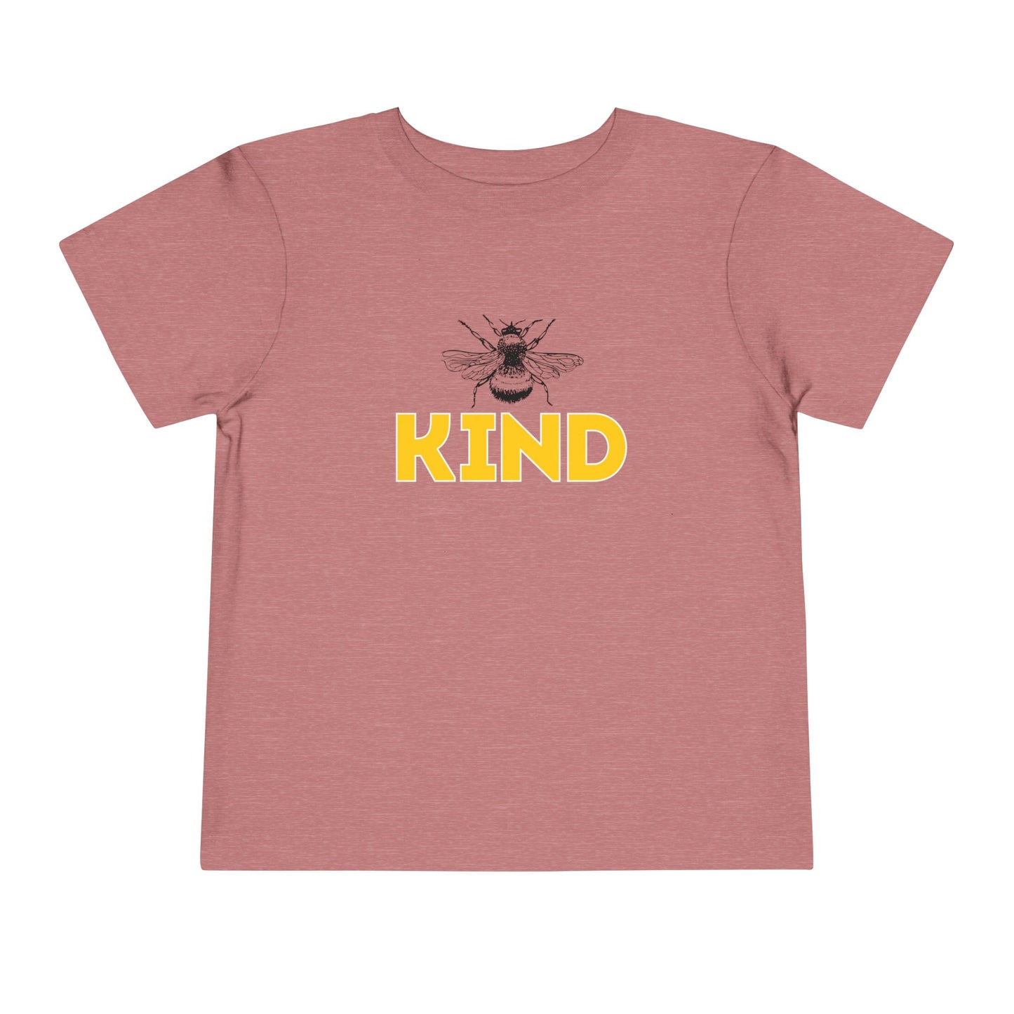 Bee Kind - Unisex Toddler/Kid - Front Print on Light & Dark Tees👕