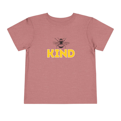Bee Kind - Unisex Toddler/Kid - Front Print on Light & Dark Tees👕