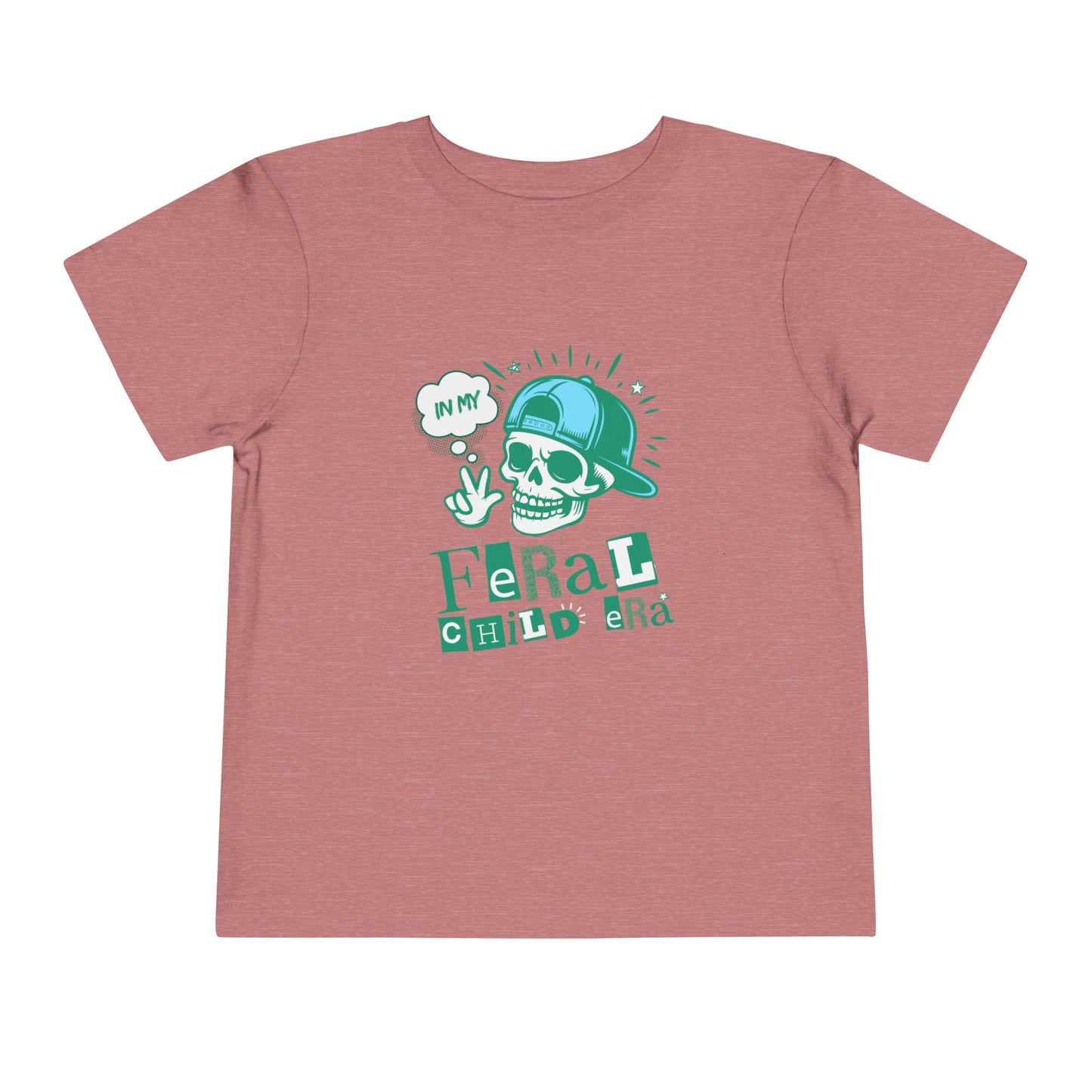 Feral Child - Unisex Toddler/Kid - Front  Print on Light & Dark Tees 👕