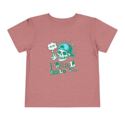 Feral Child - Unisex Toddler/Kid - Front  Print on Light & Dark Tees 👕
