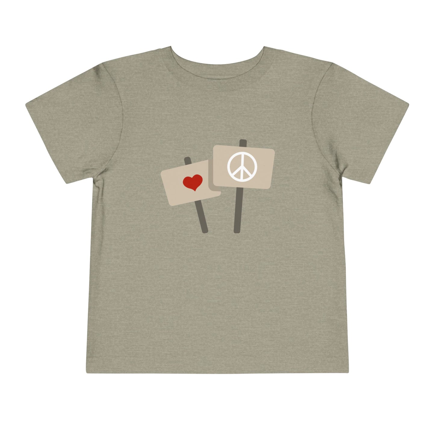 Little Hearts - Unisex Toddler/Kids - Front & Back Print on Light & Dark Tees👕