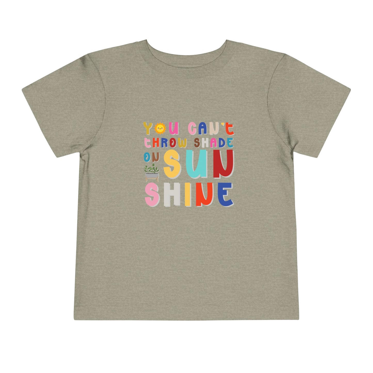 Can't Throw Shade - Front Print on Light & Dark Tees 👕