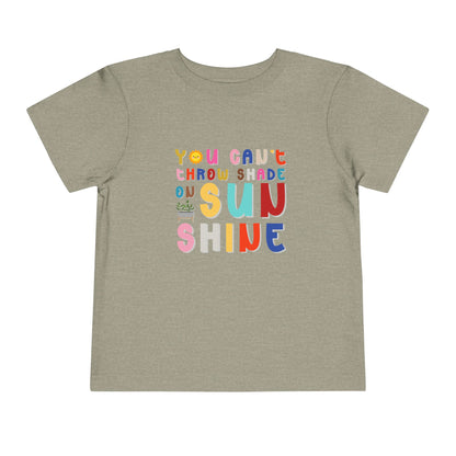 Can't Throw Shade - Front Print on Light & Dark Tees 👕