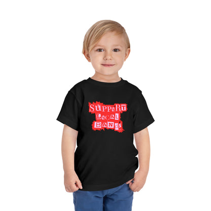 Support Local Bands Punky - Unisex Toddler/Kid - Front Print on Light & Dark Tees👕