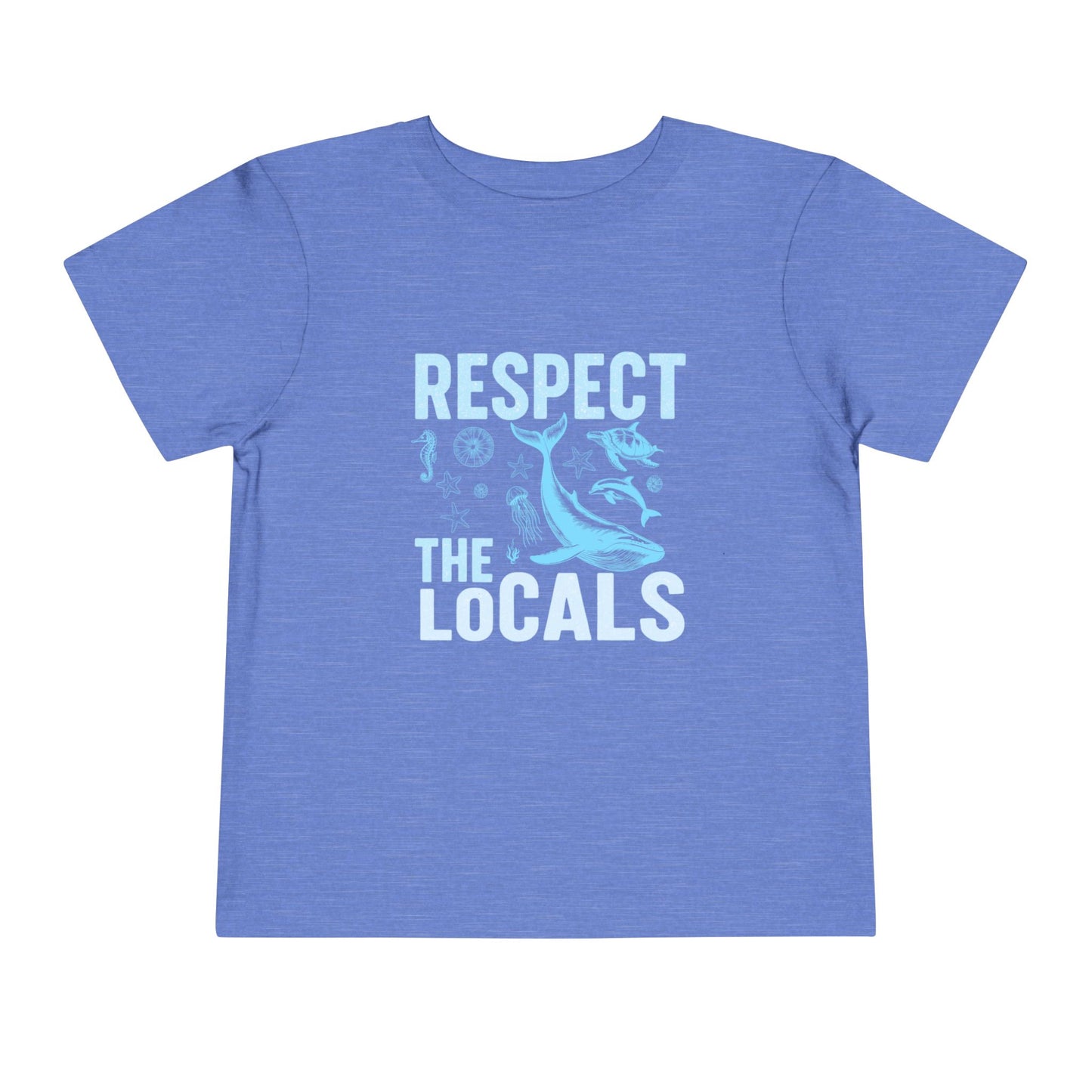 Respect Locals - Front Print on Light & Dark Tees 👕