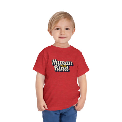 Human Kind - Unisex Toddler/Kid - Front Print on Light & Dark Tees👕