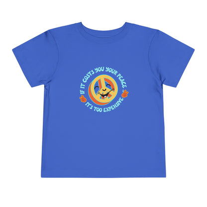 Too Expensive - Unisex Toddler/Kid - Front  Print on Light & Dark Tees 👕