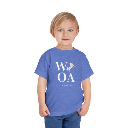 WHOA - Unisex Toddler/Kid - Front Print on Light & Dark Tees👕