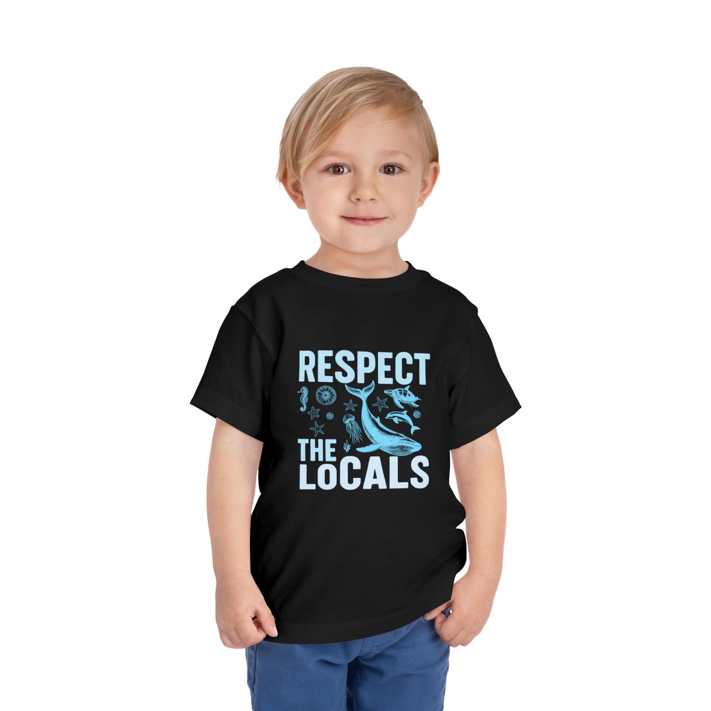 Respect Locals - Front Print on Light & Dark Tees 👕