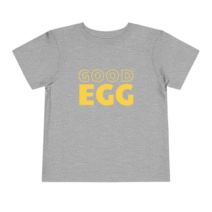 Good Egg - Unisex Toddler/Kid - Front  Back Print on Light & Dark Tees 👕