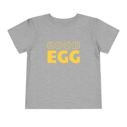 Good Egg - Unisex Toddler/Kid - Front  Back Print on Light & Dark Tees 👕