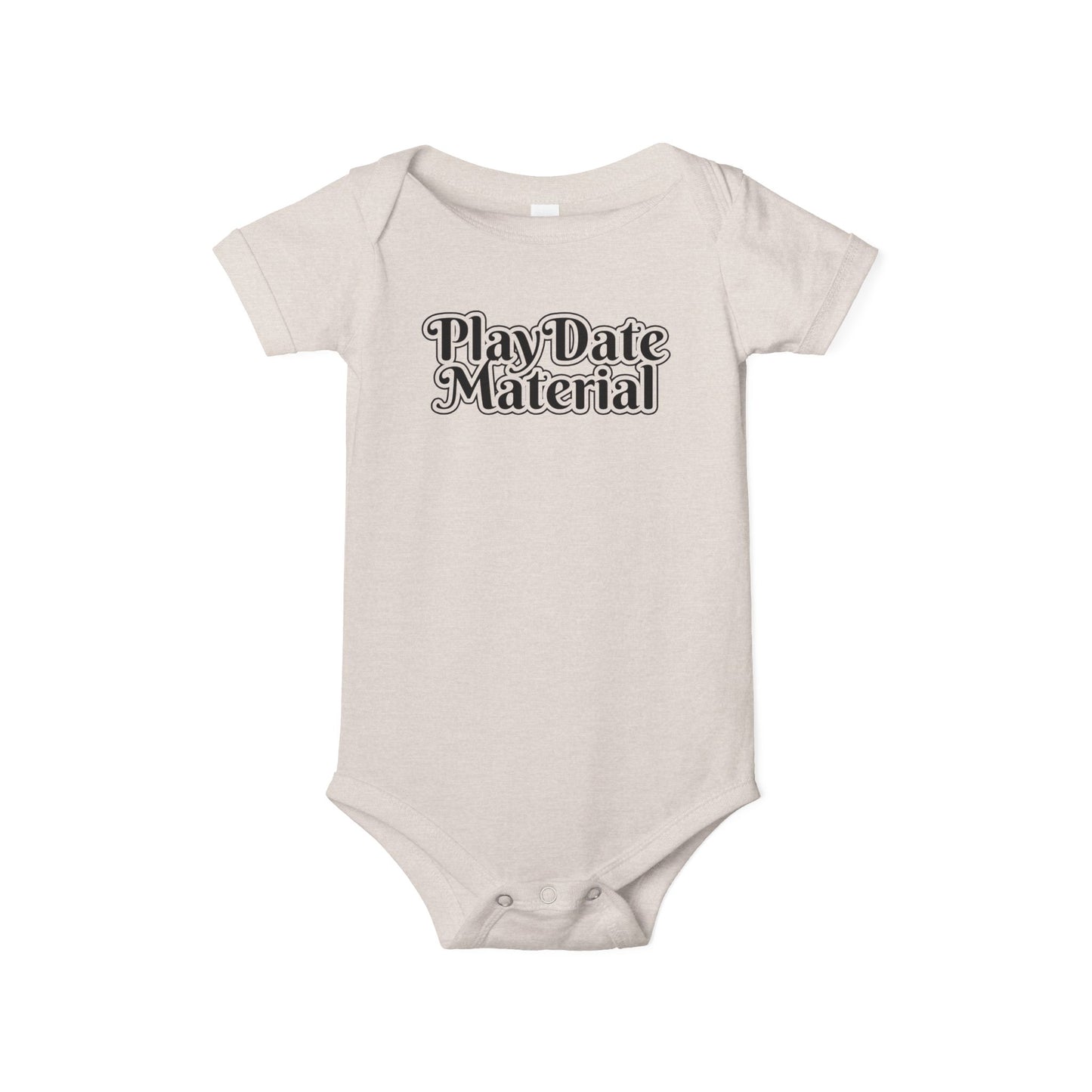 Play Date Material - Unisex Baby - on Light & Dark Onsies👕