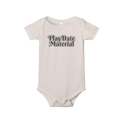 Play Date Material - Unisex Baby - on Light & Dark Onsies👕