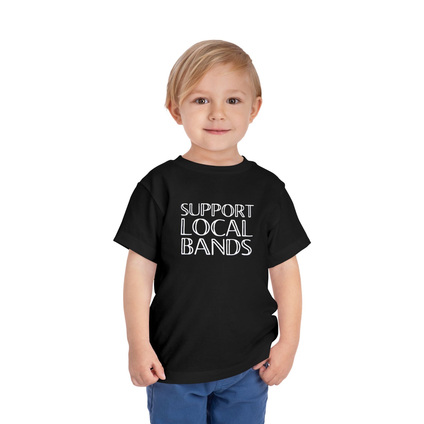 Support Local Bands - Unisex Toddler/Kid - Front Print on Light & Dark Tees👕