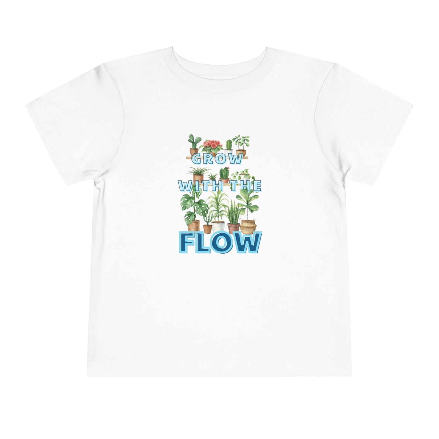 Grow With The Flow - Unisex Toddler/Kid - Front & Back Print on Light & Dark Tees👕