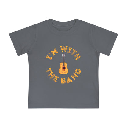 With The Band - Unisex Baby/Toddler - on Light & Dark Tees👕