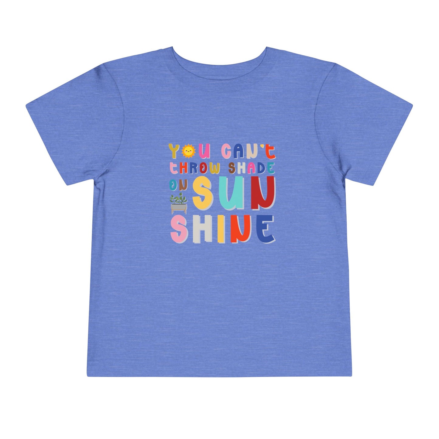 Can't Throw Shade - Front Print on Light & Dark Tees 👕