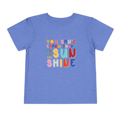 Can't Throw Shade - Front Print on Light & Dark Tees 👕
