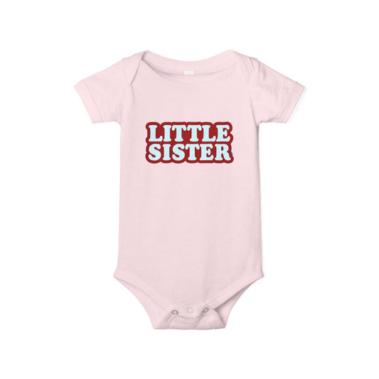 Little Sister - Unisex Baby - on Light & Dark Onsies👕