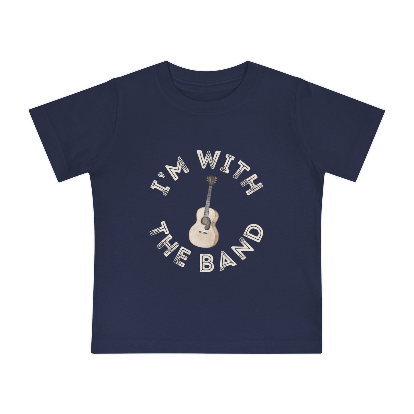 With The Band - Unisex Baby/Toddler - on Light & Dark Tees👕
