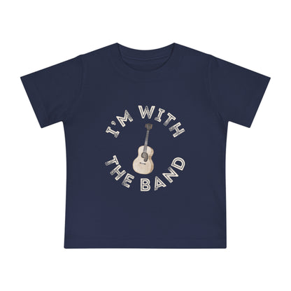 With The Band - Unisex Baby/Toddler - on Light & Dark Tees👕