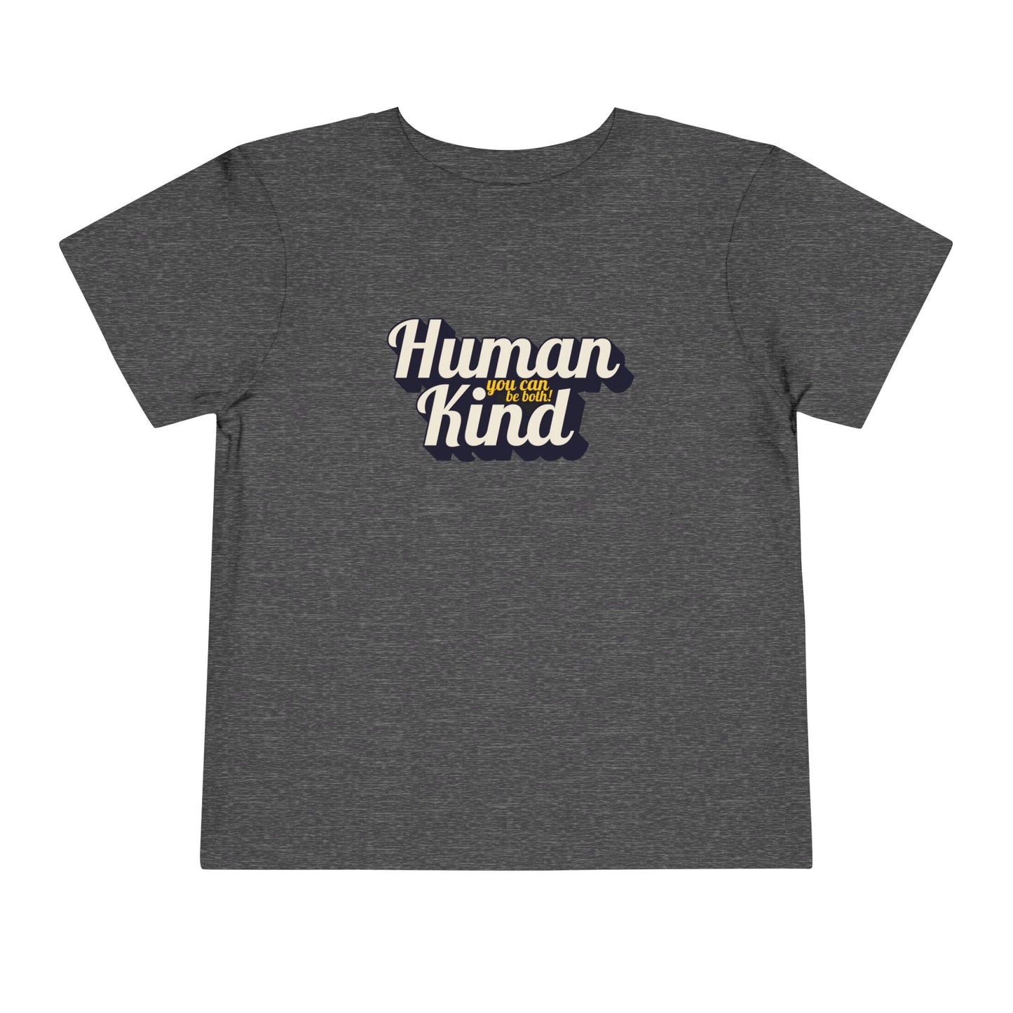 Human Kind - Unisex Toddler/Kid - Front Print on Light & Dark Tees👕