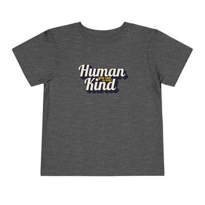Human Kind - Unisex Toddler/Kid - Front Print on Light & Dark Tees👕