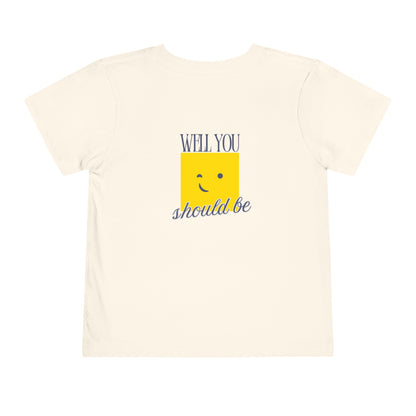 Little Old Me - Unisex Toddler/Kid - Front & Back Print on Light & Dark Tees👕