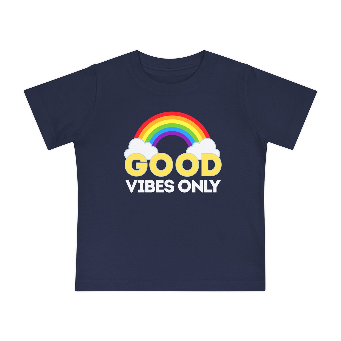 Good Vibes Only - Unisex Baby/Toddler - on Light & Dark Tees👕