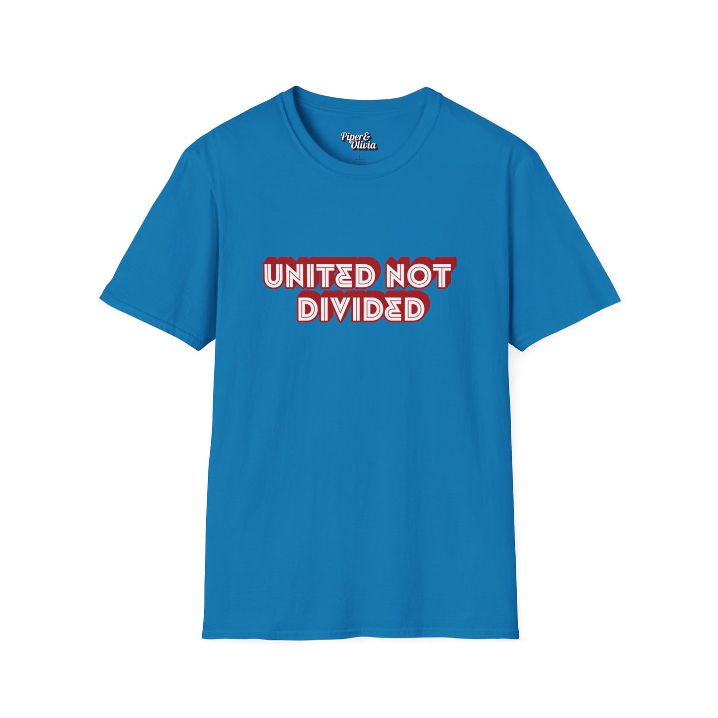 United Not Divided - Unisex - On Dark and Light Colored Tee👕