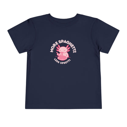 More Spaghetti - Unisex Toddler/Kid - Front Print on Light & Dark Tees👕