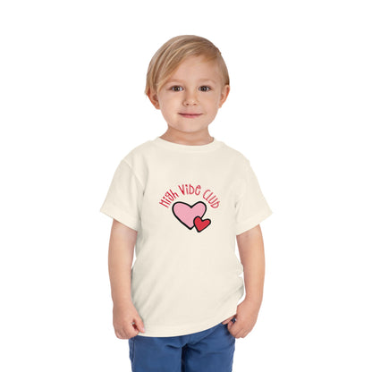 High Vibe Club - Toddler Unisex - Front and Back Print on Light & Dark Tees👕