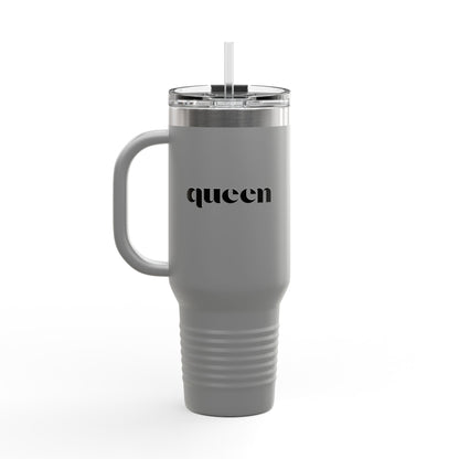 Queen Keeping Everyone Alive - Insulated Travel Mug
