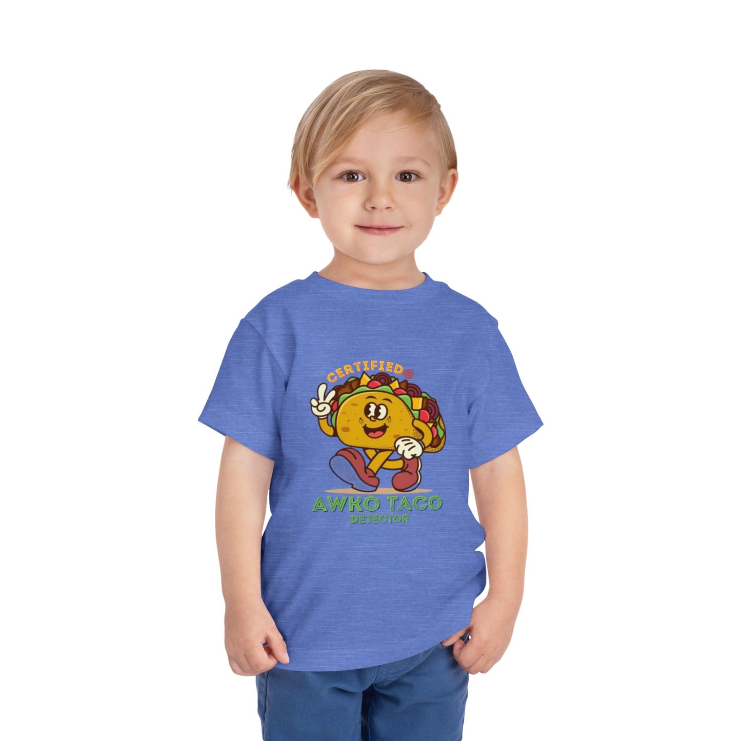 Awko Taco - Unisex Toddler/Kid - Front Print on Light & Dark Tees 👕