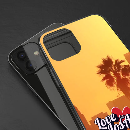 Love 4 Los Angeles  - Phone Case - Clear Cases with Sunset Design📱