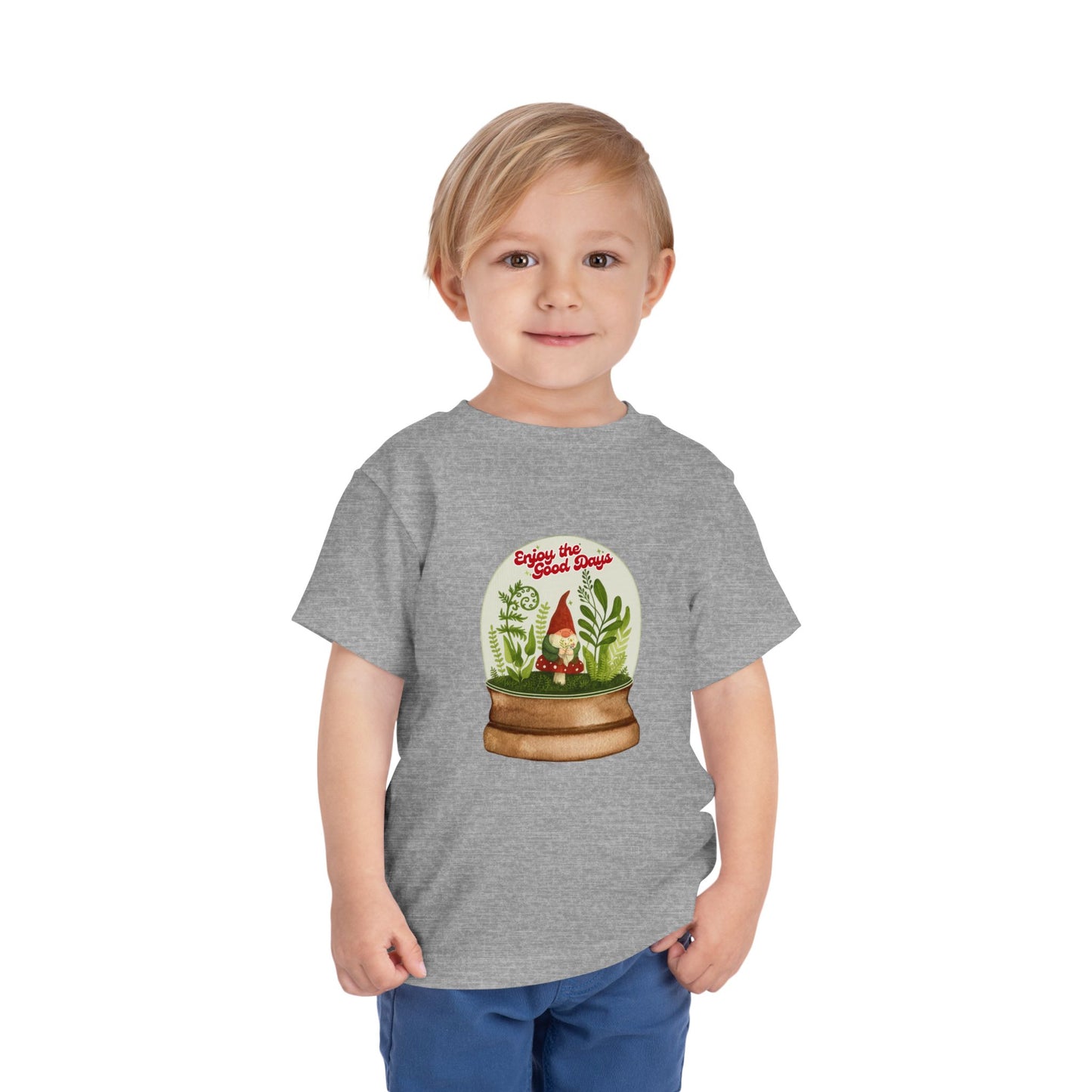 Happy Place - Toddler Unisex - Front Print on Light & Dark Tees👕