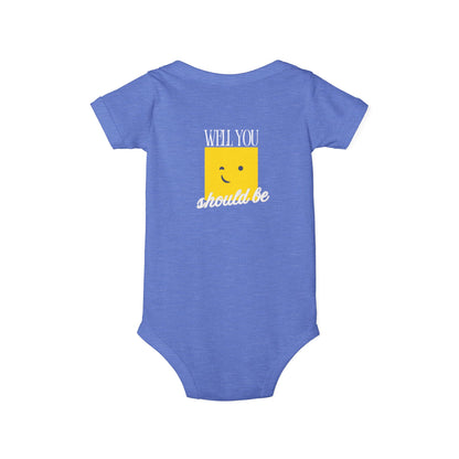Little Old Me - Unisex Baby - Front & Back Print on Light & Dark Onsies👕