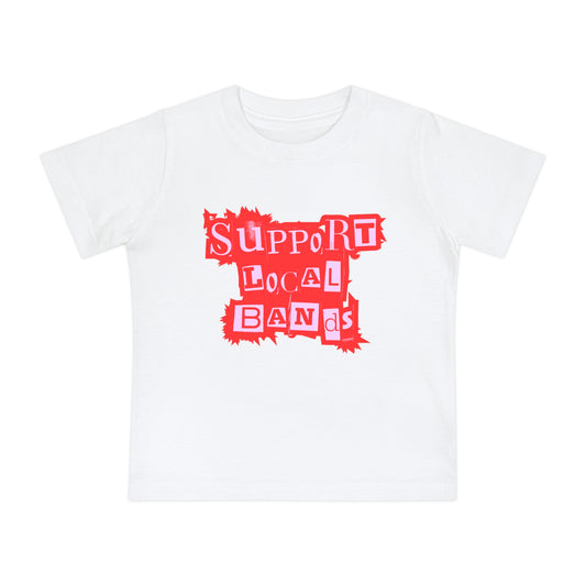 Support Local Bands Punk - Unisex Baby/Toddler - on Light & Dark Tees👕