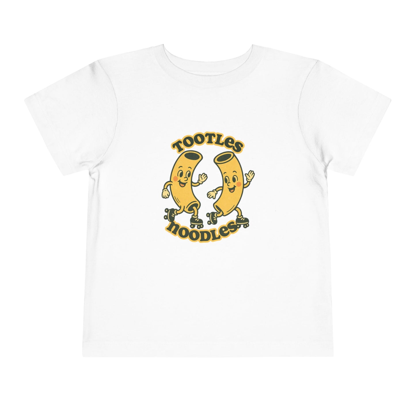 Tootles Noodles - Unisex Toddler/Kid - Front  Print on Light & Dark Tees 👕