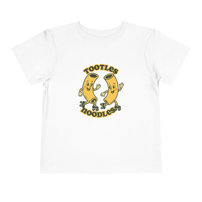 Tootles Noodles - Unisex Toddler/Kid - Front  Print on Light & Dark Tees 👕