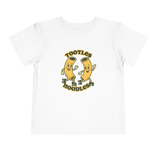 Tootles Noodles - Unisex Toddler/Kid - Front  Print on Light & Dark Tees 👕