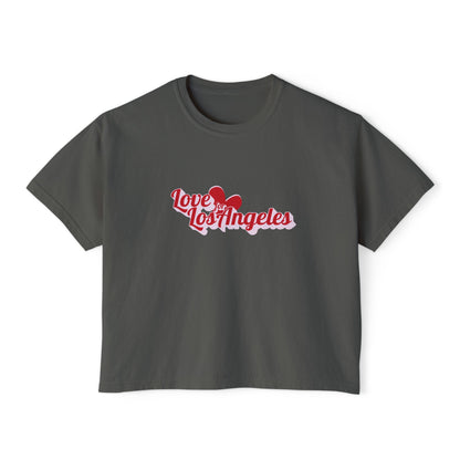 Love for Los Angeles - Woman's Boxy Tee 👕