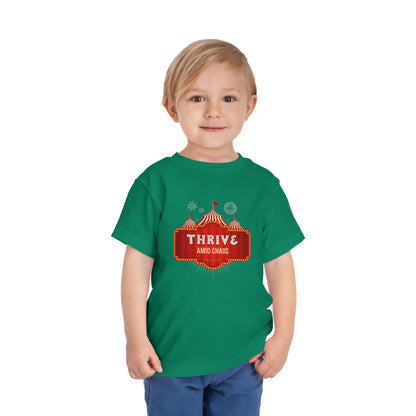 Thrive Amid Chaos - Unisex Toddler/Kid - Front  Print on Light & Dark Tees 👕